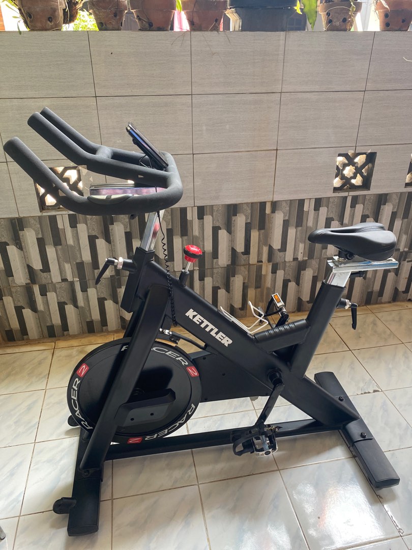 KETTLER Spin Bike Racer 2 Flywheel 20 Kg Heavy Duty Steel