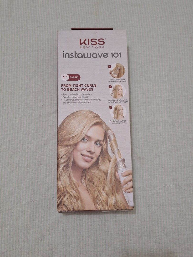 KISS Instawave 101 Automatic Curler 1