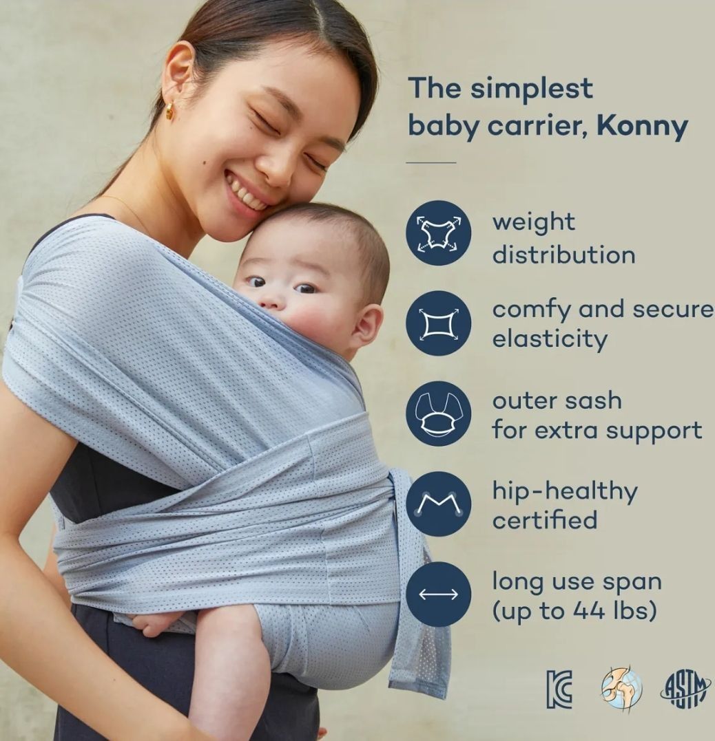 Konny Baby Carrier, Babies & Kids, Going Out, Carriers & Slings on