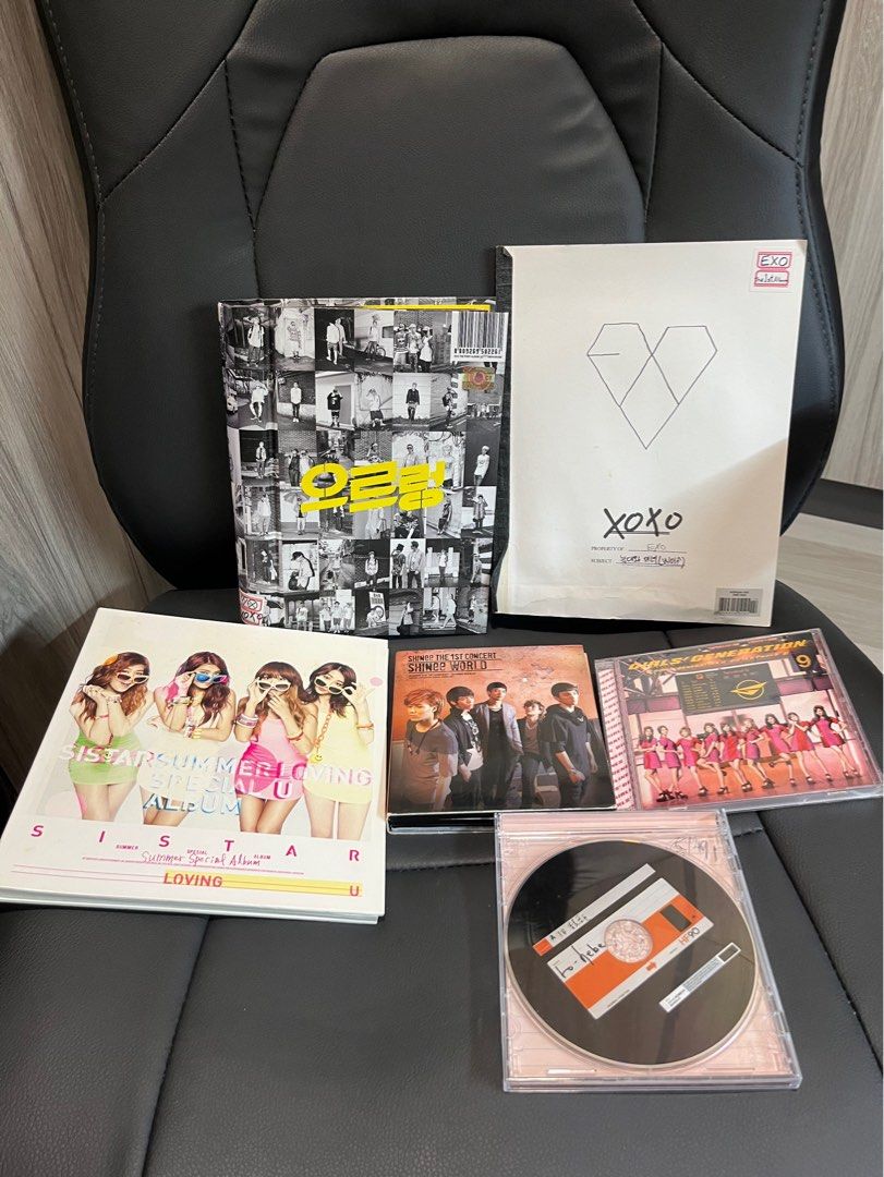 Kpop CD Album 碟EXO Sistar SHINee SNSD Girls' Generation 少女時代