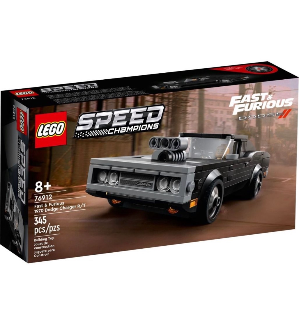 LEGO Speed Champions Fast & Furious 1970 Dodge Charger R/T 76912 (345  pièces)