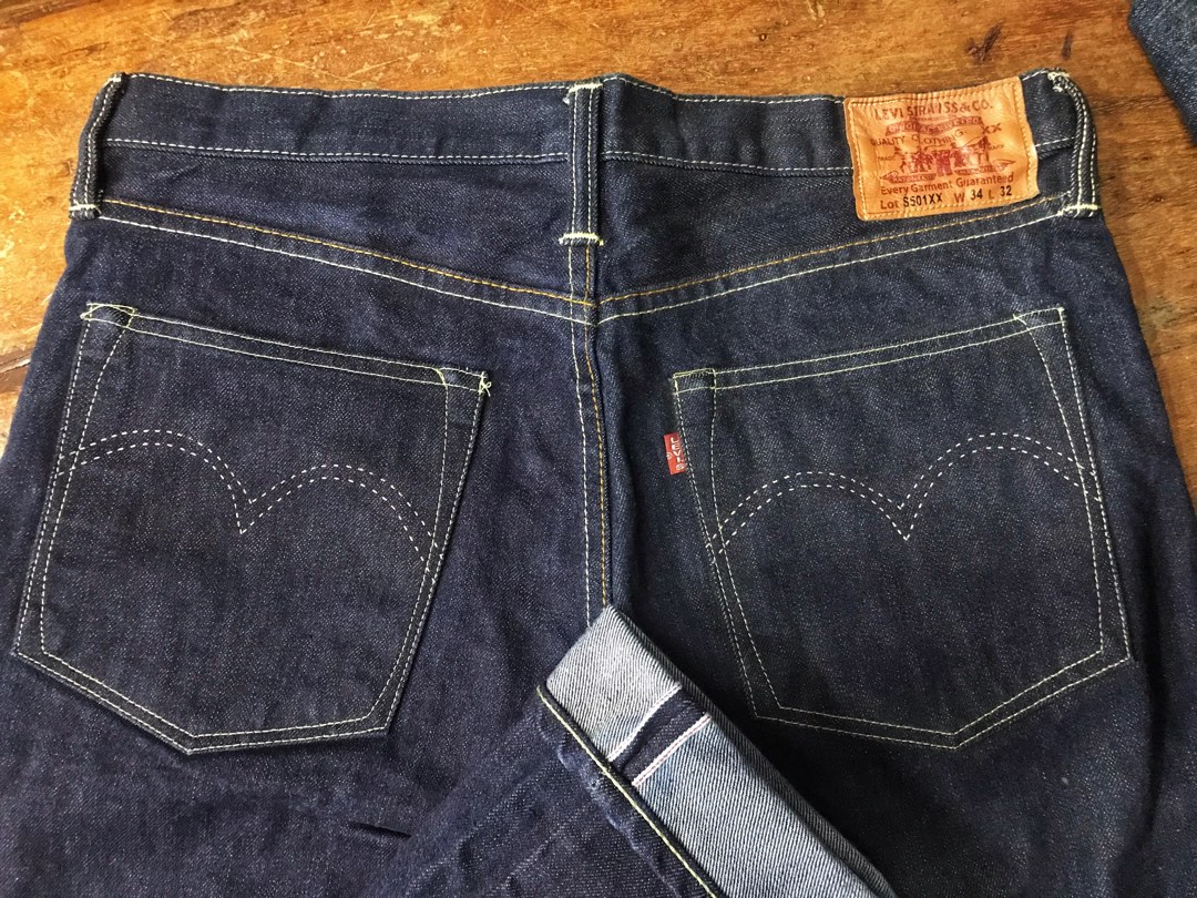 LEVIS BIG E 1944, Men's Fashion, Bottoms, Jeans on Carousell