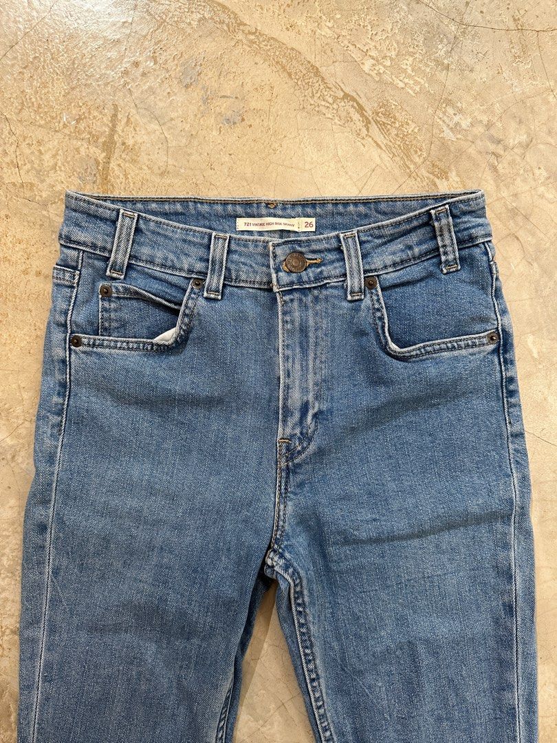 Levis 721 outlet orange tab