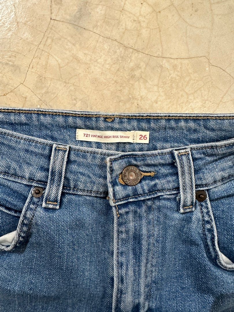 Orange tab 721 vintage high rise skinny jeans best sale
