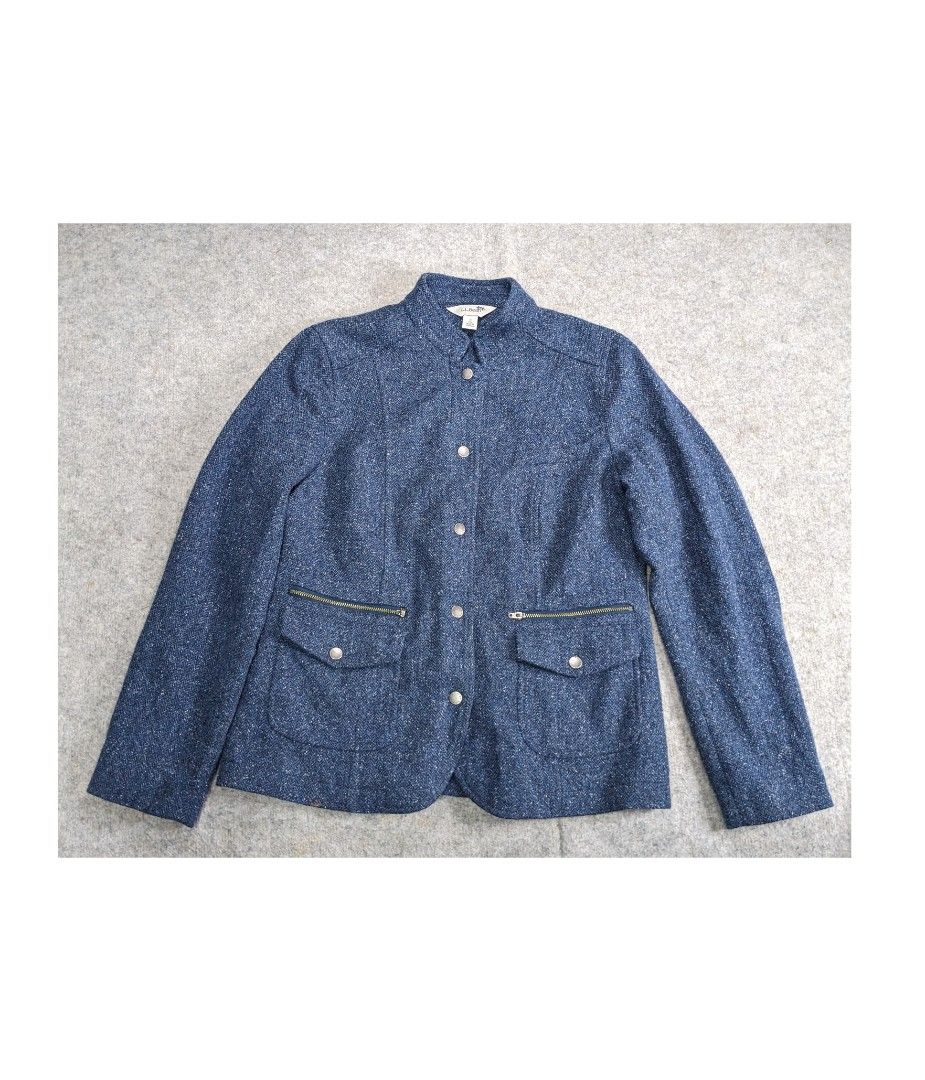 Ll bean tweed jacket sale