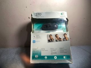 Logitech C270h HD Webcam Headset Built in Microphone Computer PC Video Camera (Brand New / All Computer use )