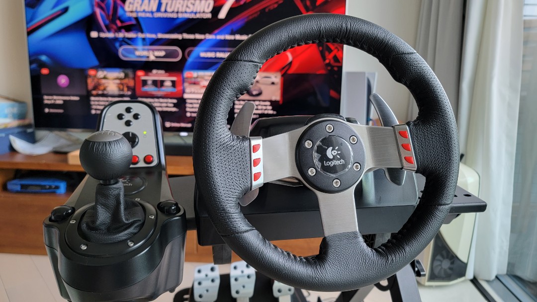 Logitech G27, 電子遊戲, 遊戲機配件, 手掣- Carousell