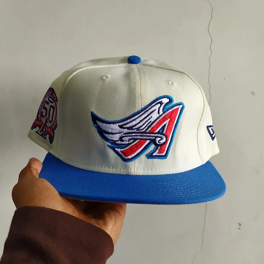 original vintage New Era all MBA teams baseball snapback cap blue white,  Men's Fashion, Watches & Accessories, Caps & Hats on Carousell