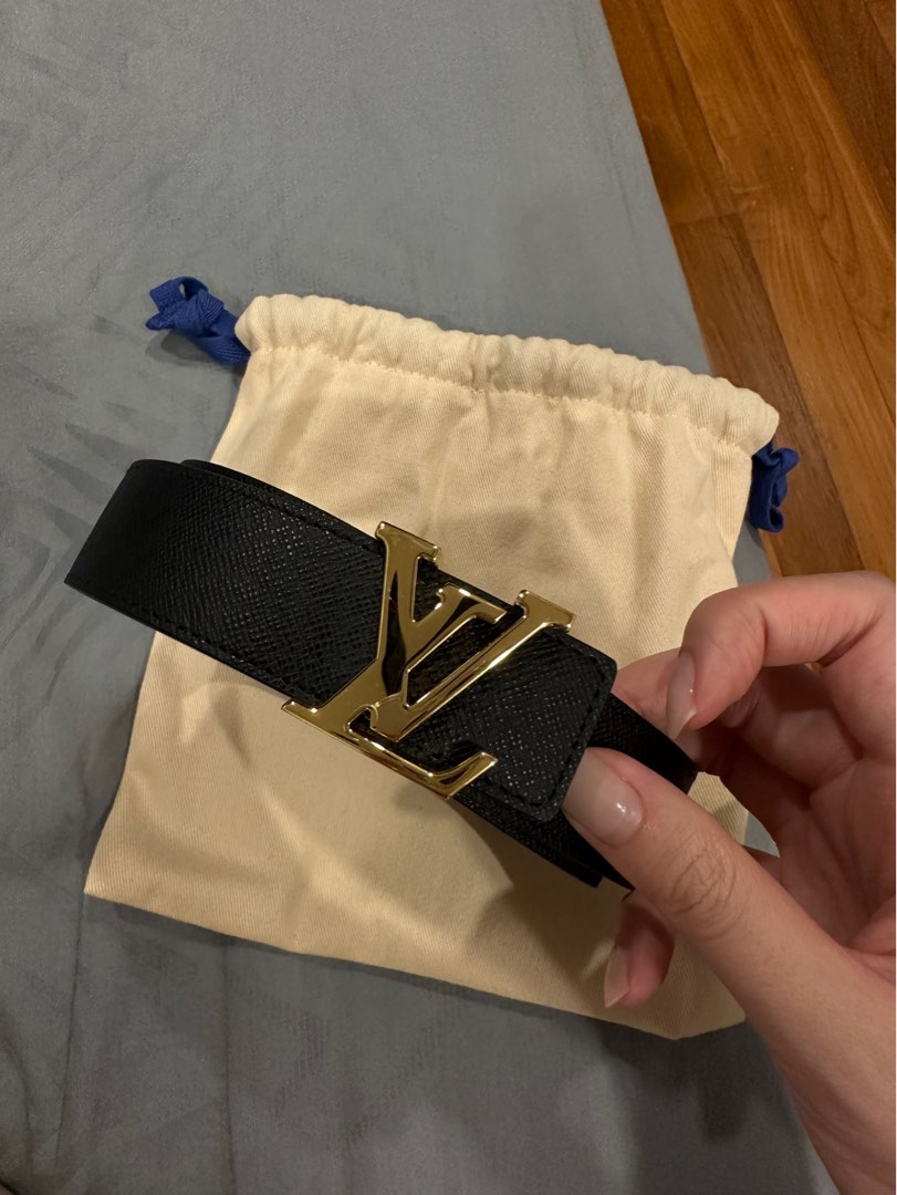 Louis Vuitton Initiales 30MM Reversible Belt, Luxury, Accessories on  Carousell