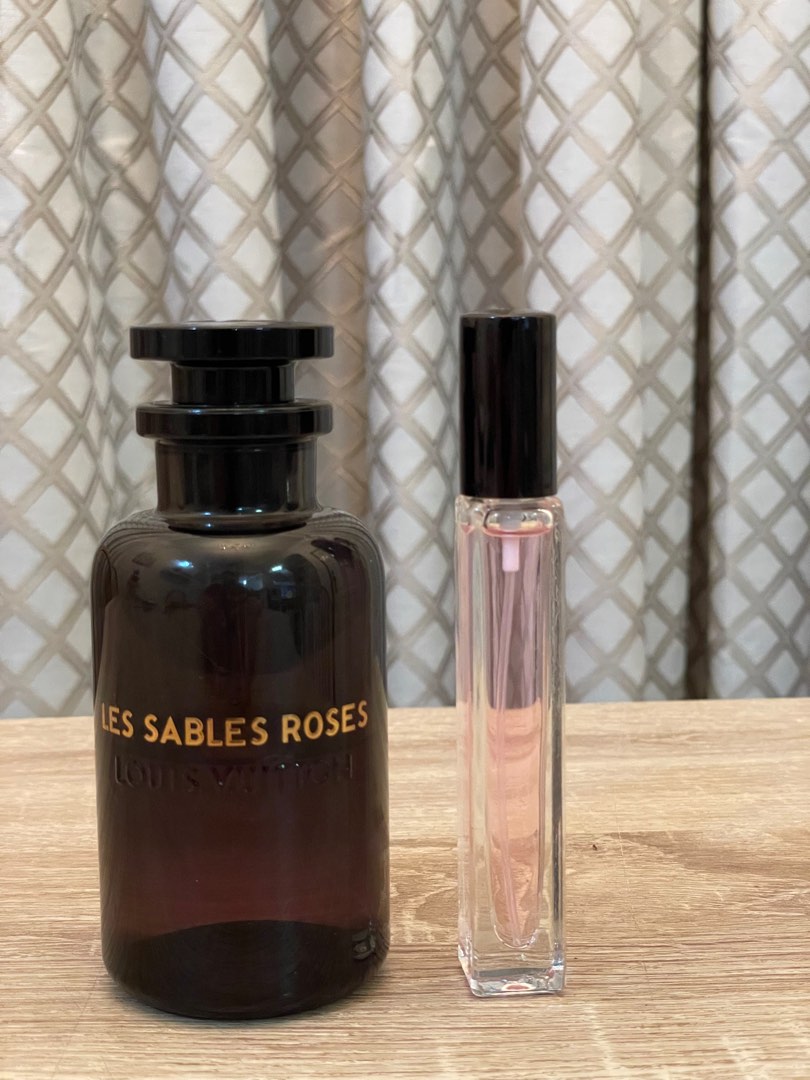 Perfume Louis Vuitton Les Sables Roses. Tester Quality Seal New in Box,  Beauty & Personal Care, Fragrance & Deodorants on Carousell