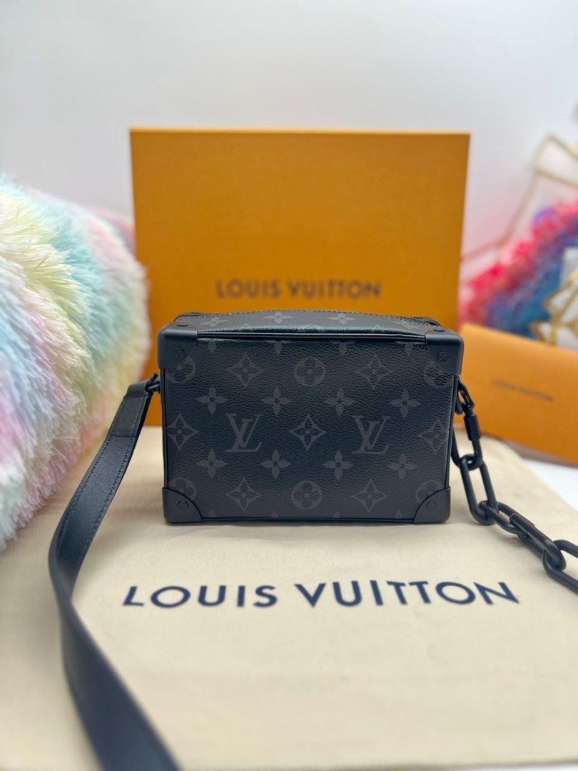 Authentic Louis Vuitton Denim Mini Soft Trunk, Luxury, Bags & Wallets on  Carousell