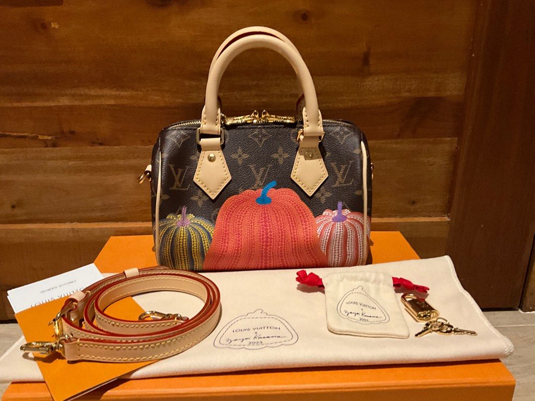 Louis Vuitton x Yayoi Kusama Limited Edition Speedy Bag Brown