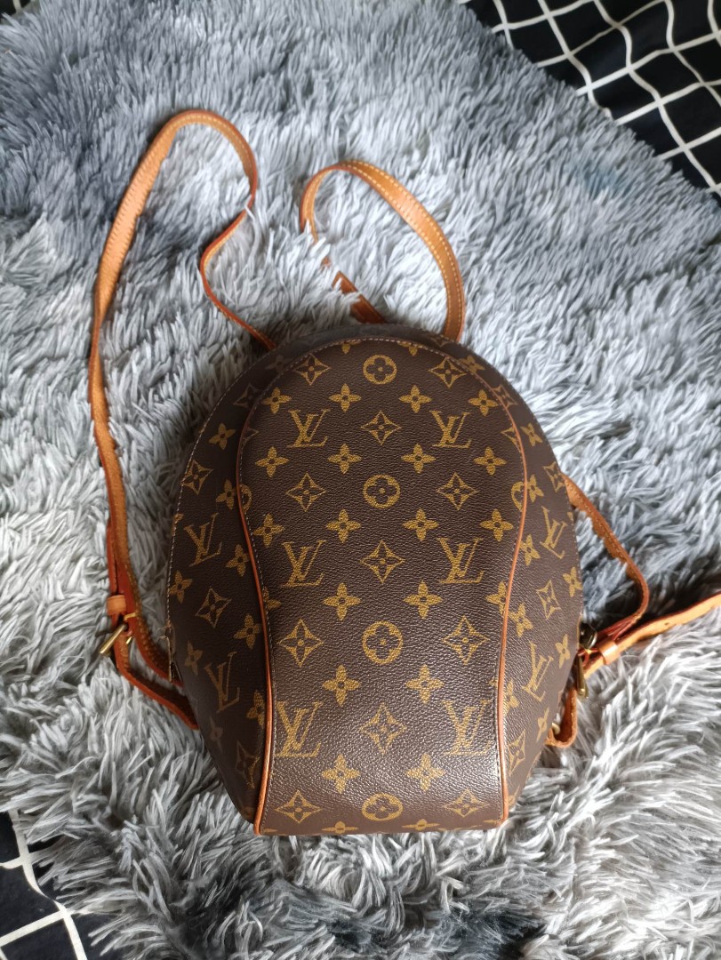 LOUIS VUITTON Ellipse Sac A Dos Monogram Canvas Backpack Bag Brown-US