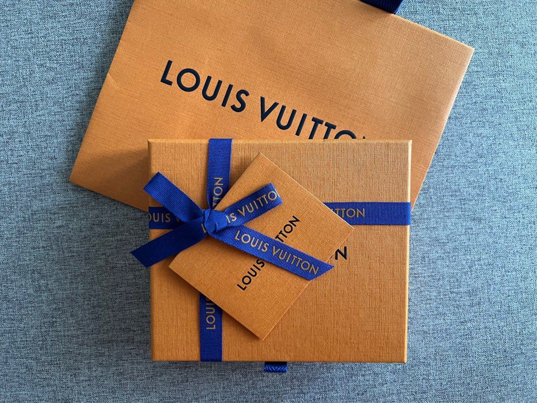 5/$25 LOUIS VUITTON gift ribbon tag envelope card