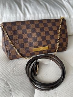 100% Authentic LV Favorite PM Damier Ebene, Luxury, Bags & Wallets on  Carousell