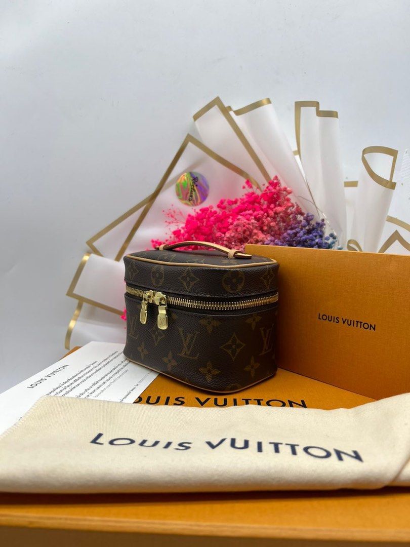 Louis Vuitton lv nice nano/mini/bb bag insert organizer, Luxury, Bags &  Wallets on Carousell
