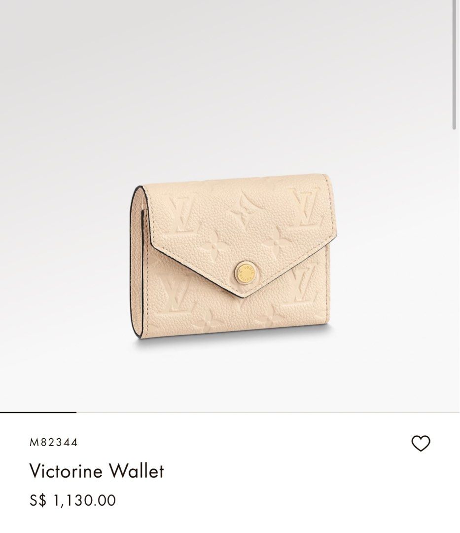 LOUIS VUITTON Vernis Victorine Compact Wallet Rose Ballerine - MyDesignerly