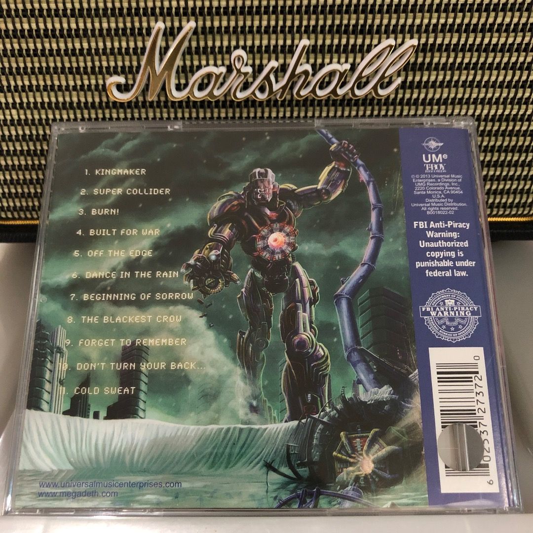 Megadeth - Super Collider on Carousell