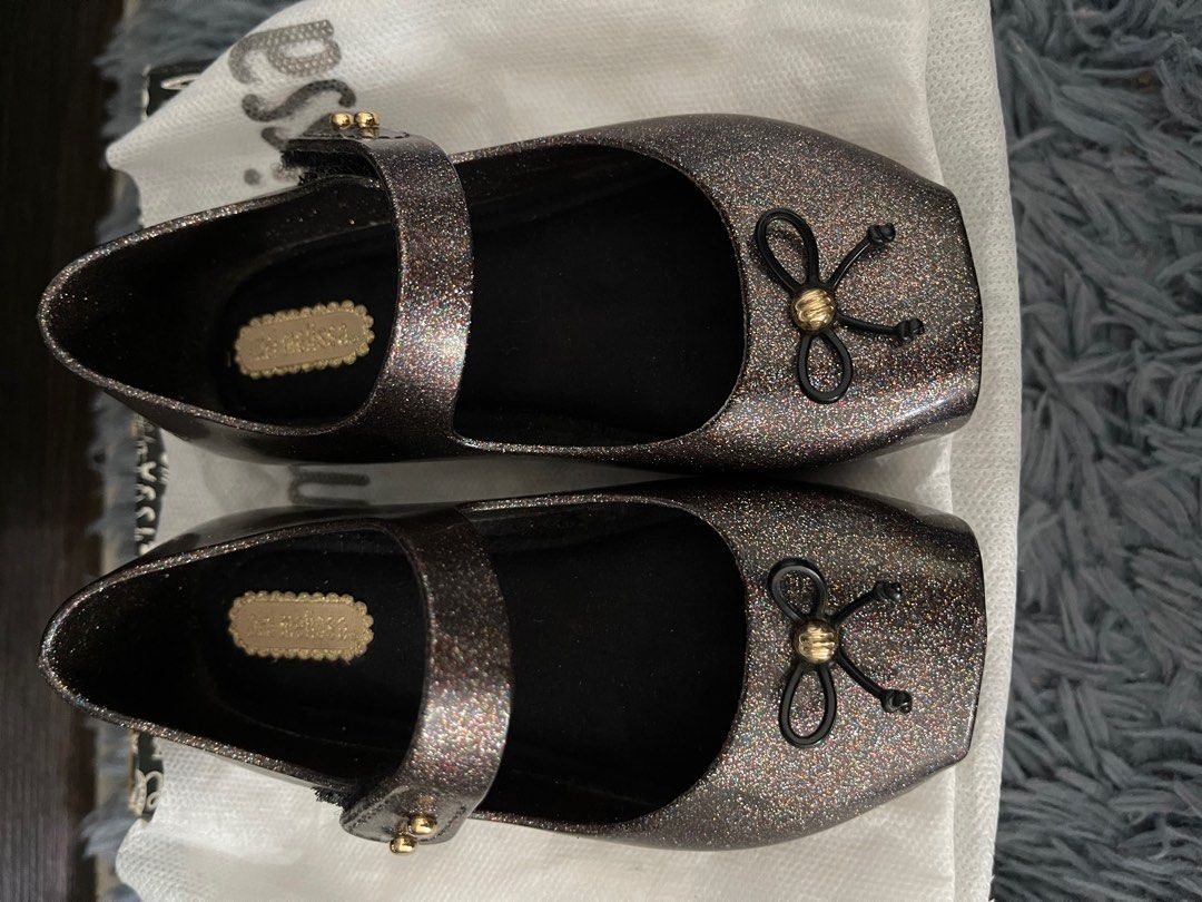 Melissa Kids Ballet Multicolor Glitter Shoe