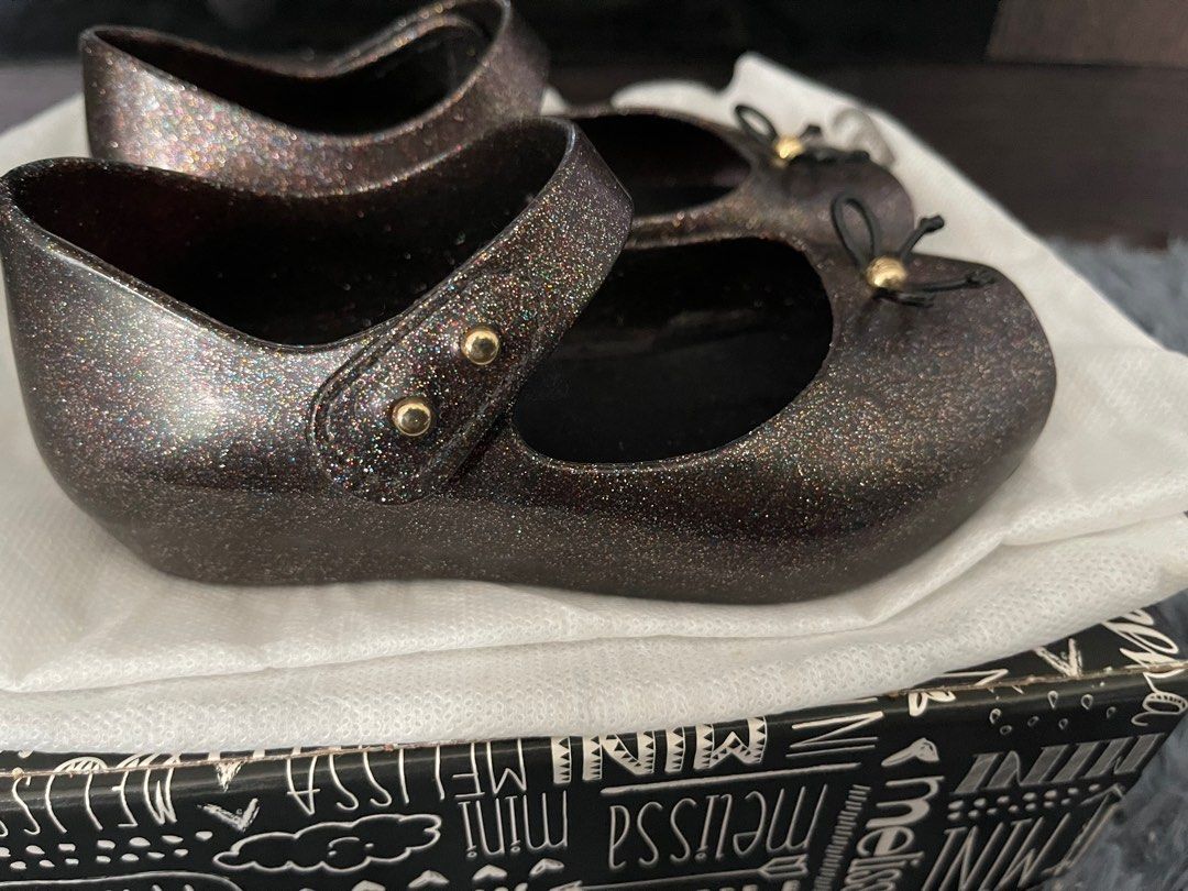 Melissa glitter shoes cheap