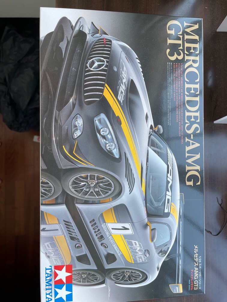 MERCEDES-AMG GT3 and LBWK Lambotghini Aventador model tamiya , Hobbies ...