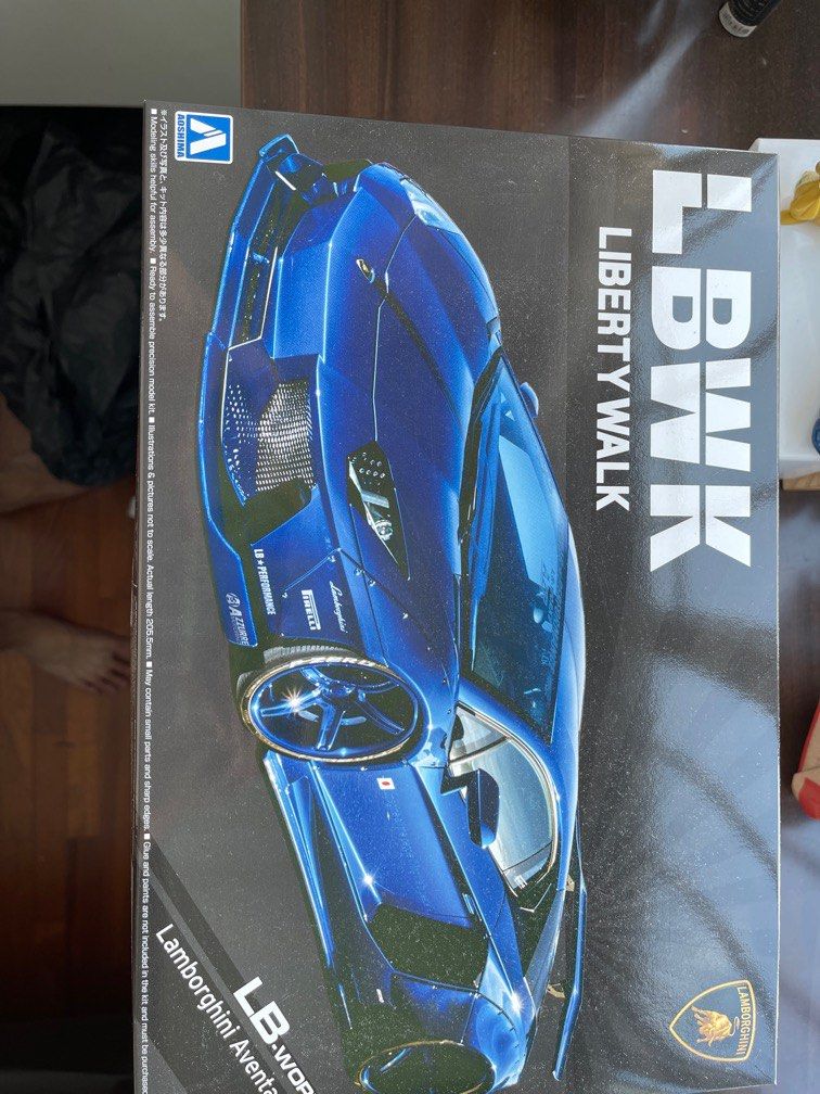 MERCEDES-AMG GT3 and LBWK Lambotghini Aventador model tamiya , Hobbies ...