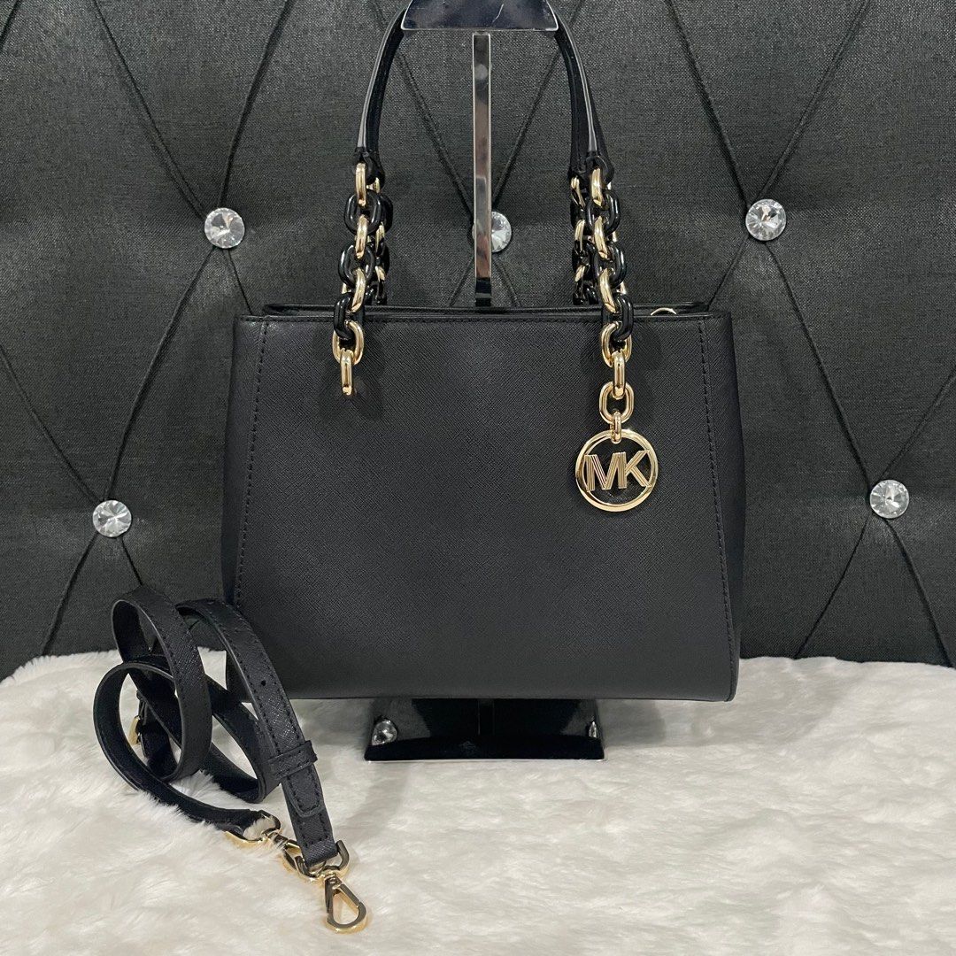 Michael Kors Cora Shoulder Bag, Luxury, Bags & Wallets on Carousell