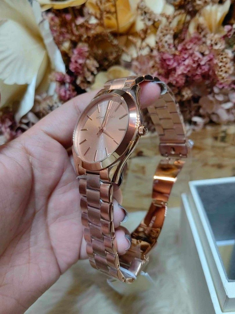 Michael Kors Mini Slim Runaway Luxury Watches on Carousell