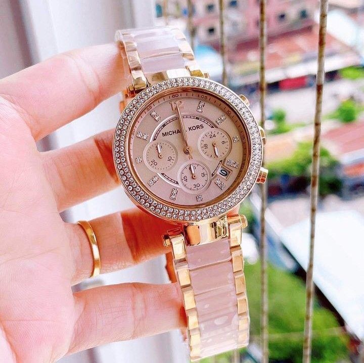 Michael Kors Parker Chronograph Rosegold
