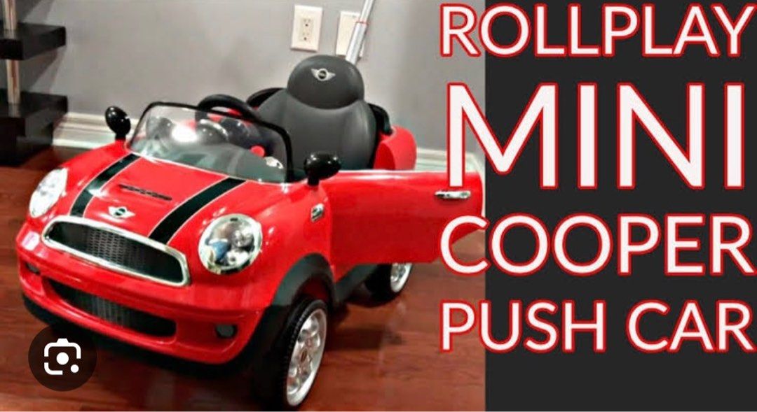 Mini Cooper Push Car Hobbies Toys Toys Games on Carousell