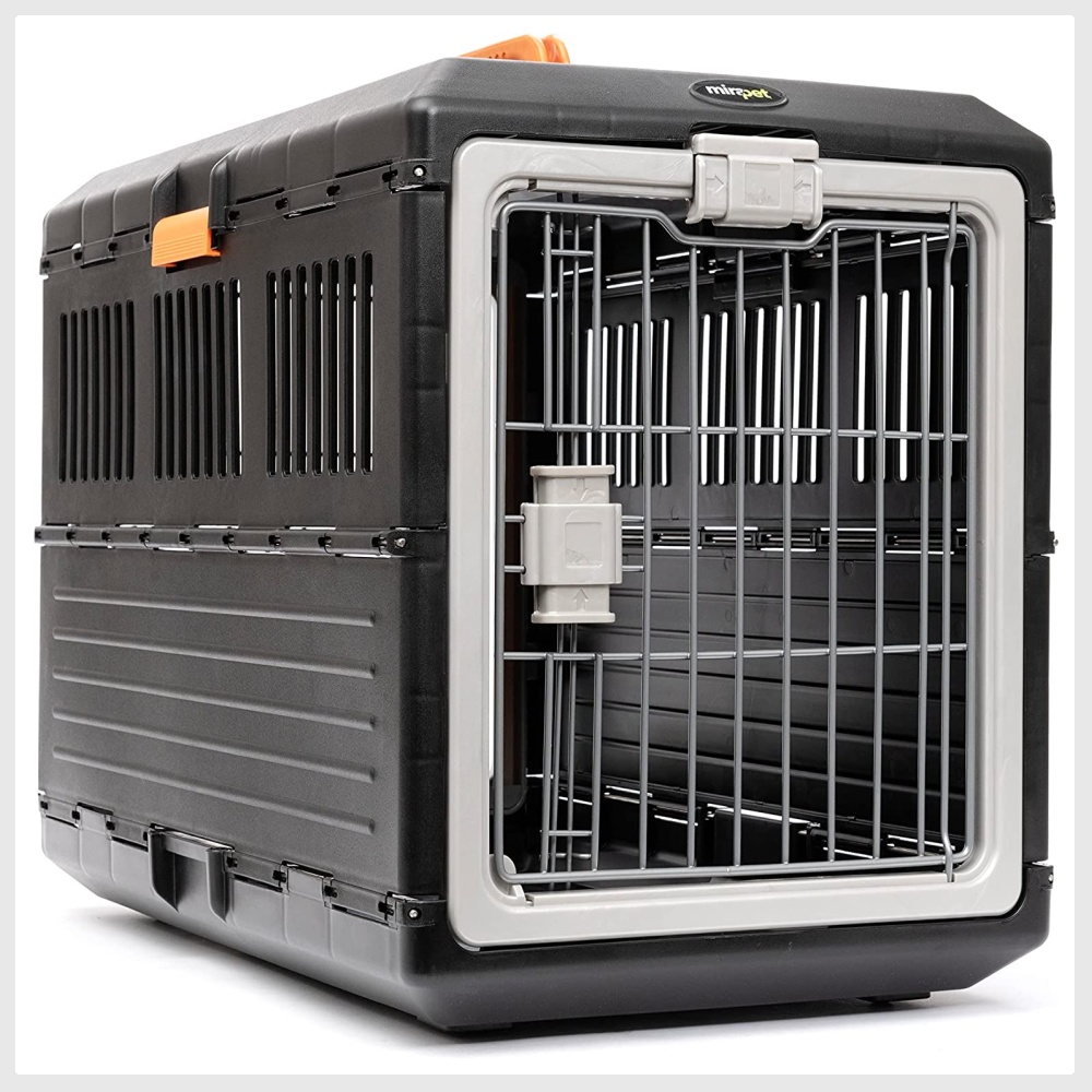 Mirapet USA Pet Carrier & Crate 27" Premium Collapsible Design for
