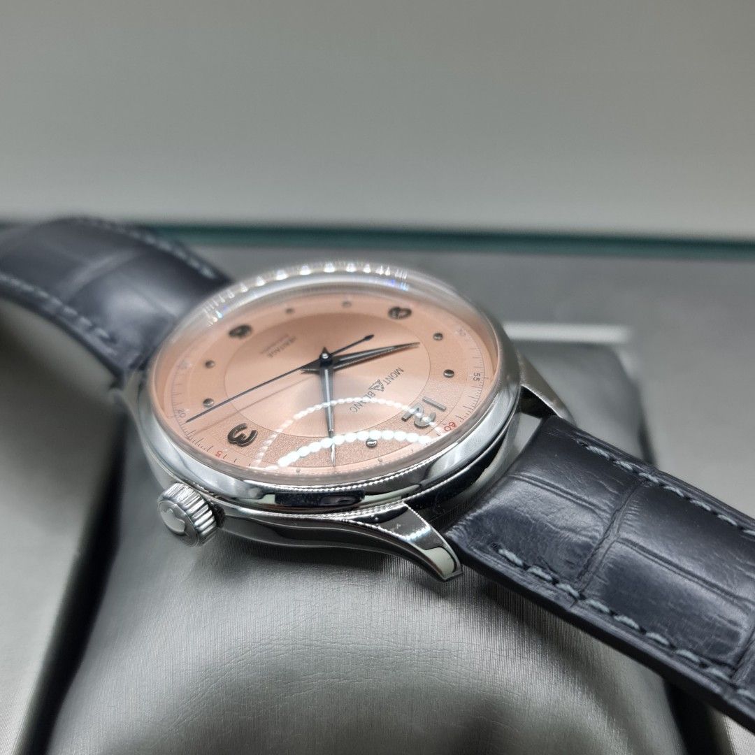 Montblanc heritage discount automatic salmon