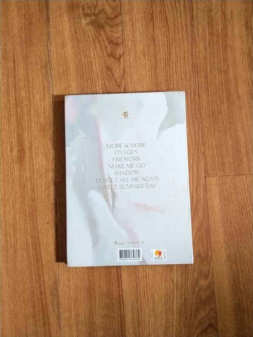 TWICE MORE & MORE UNSEALED ALBUM (Category: CDs & DVDs) located in Bulacan. Submitted by gbrlrxs (Listing ID 1246988641, Image 3). Description: - cd & photobook only - rfs: decluttering MOP: GCASH only MOD: J&T.