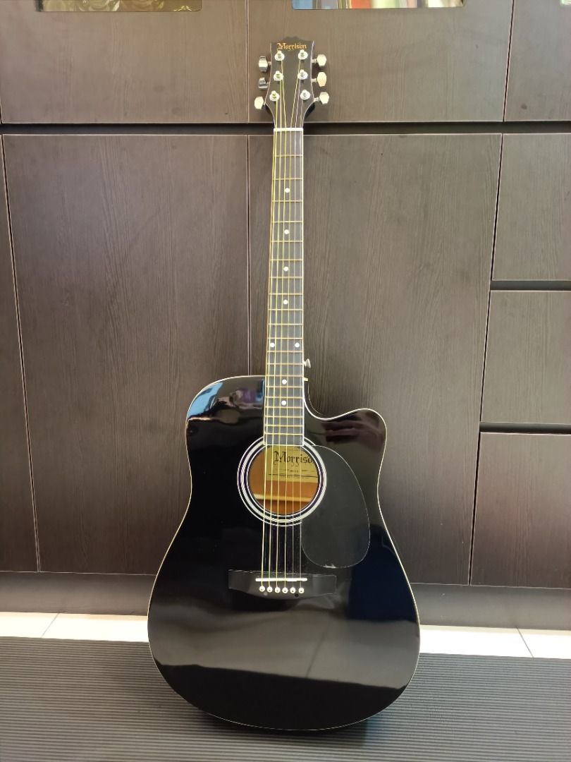 Morrison Acoustic Guitar 2000/41C With Padded Bag (Free Tuner, Capo