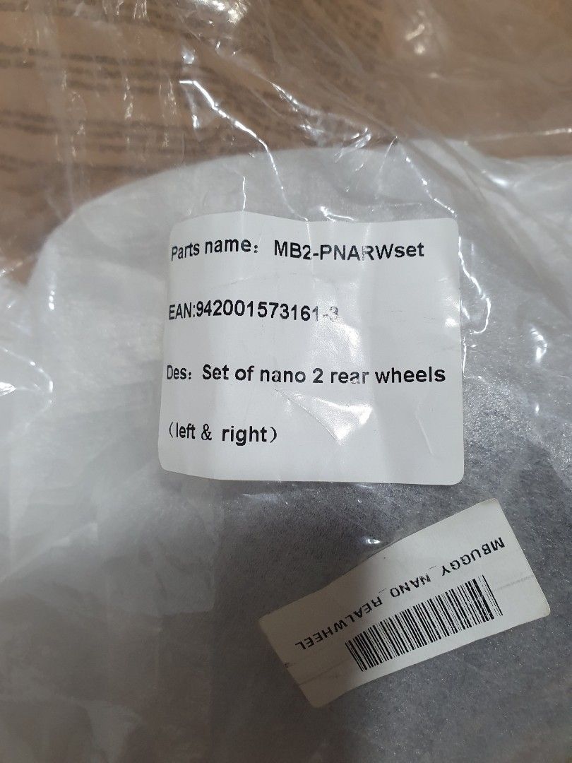 Mountain buggy 2024 nano rear wheels