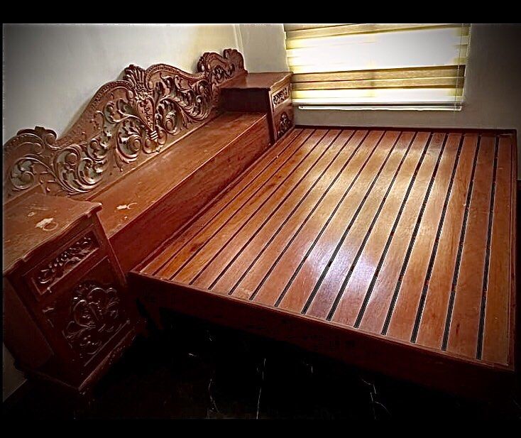 Narra wood Bed frame. on Carousell