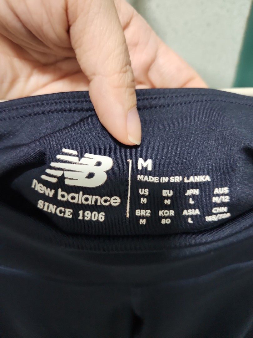 New Balance navy core run capri Women s Fashion Activewear on