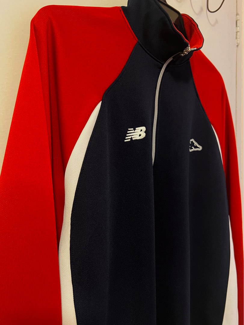 new balance quarter zip jacket on Carousell