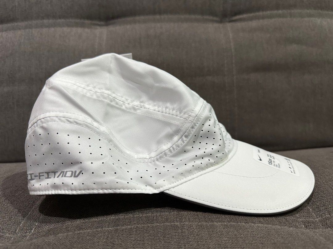Nike Unisex Aerobill Tail-Wind Caps Hat White Running Casual Cap