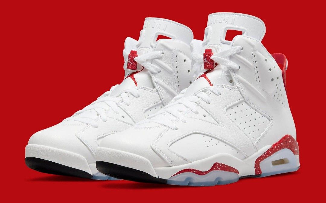 Nike air jordan 6 red shop