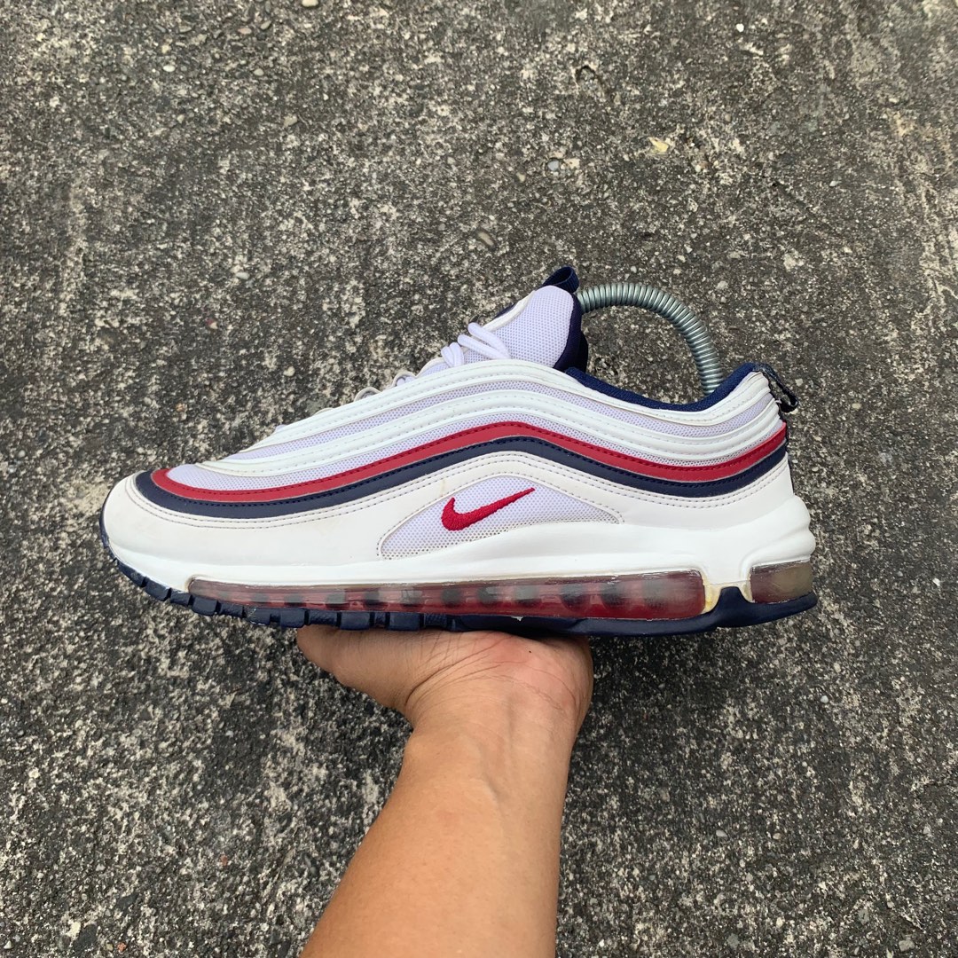 NIKE AIR MAX 97 Red Crush Fesyen Pria Sepatu Sneakers di Carousell