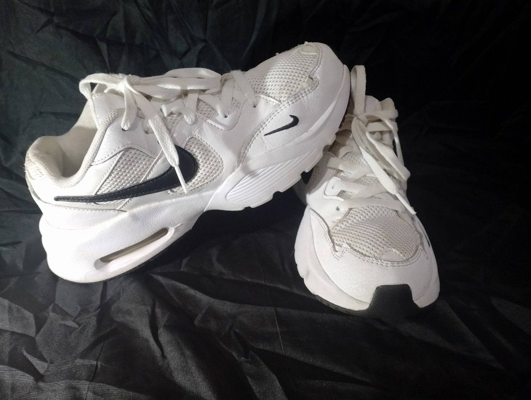 nike air max fusion white black