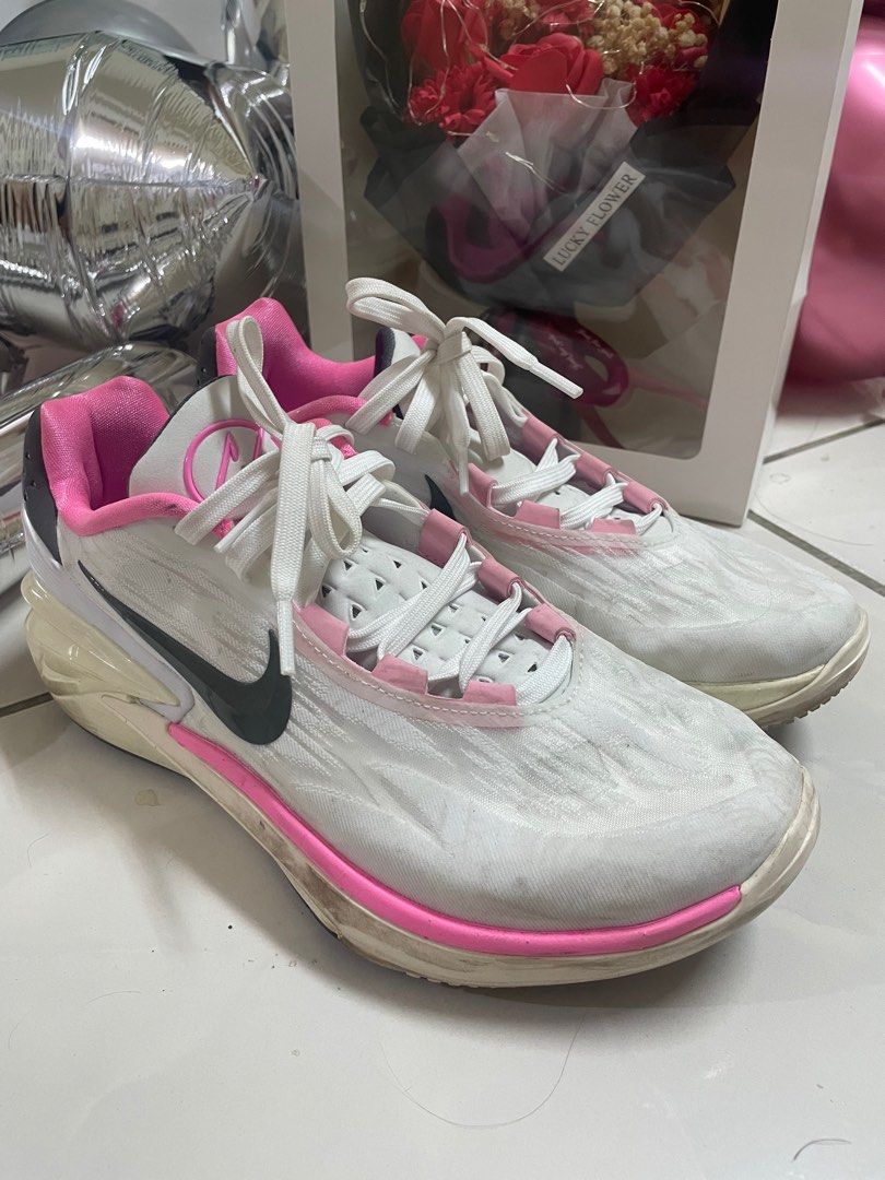 Nike Air Zoom G.T. Cut 2 EP 籃球鞋 粉白色