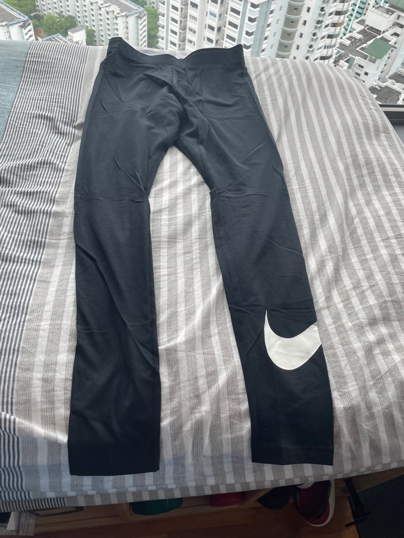 Nike cotton deals leggings black