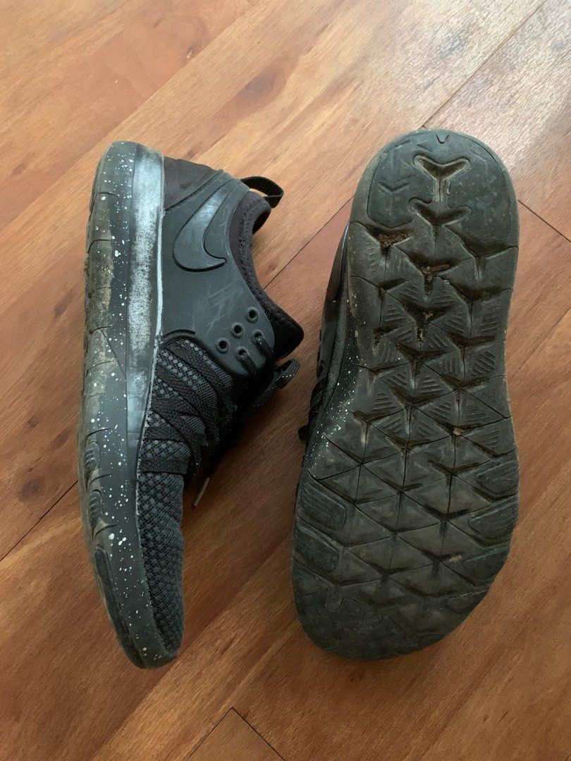 schuh black nike trainers