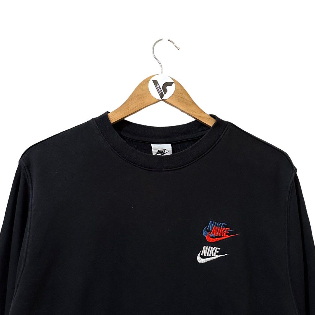 Nike sweatshirt red tick new arrivals