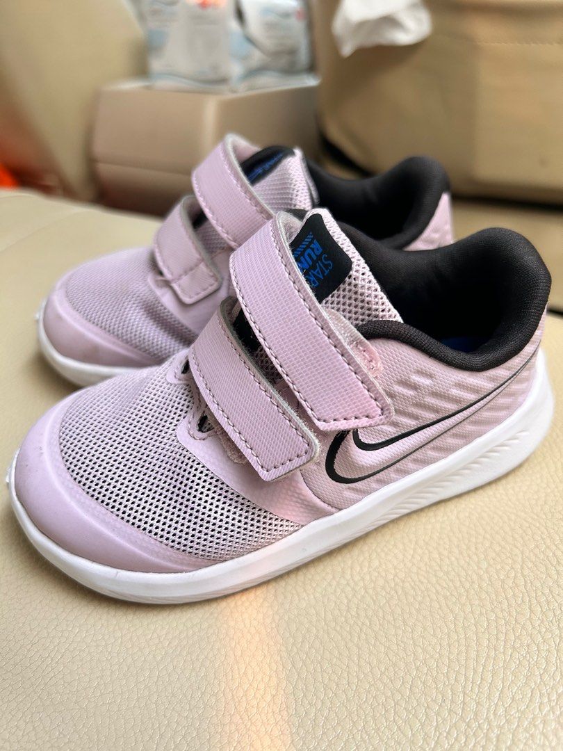 Nike Sepatu Balita Star Runner 2 TDV Iced Lilac Bayi Anak