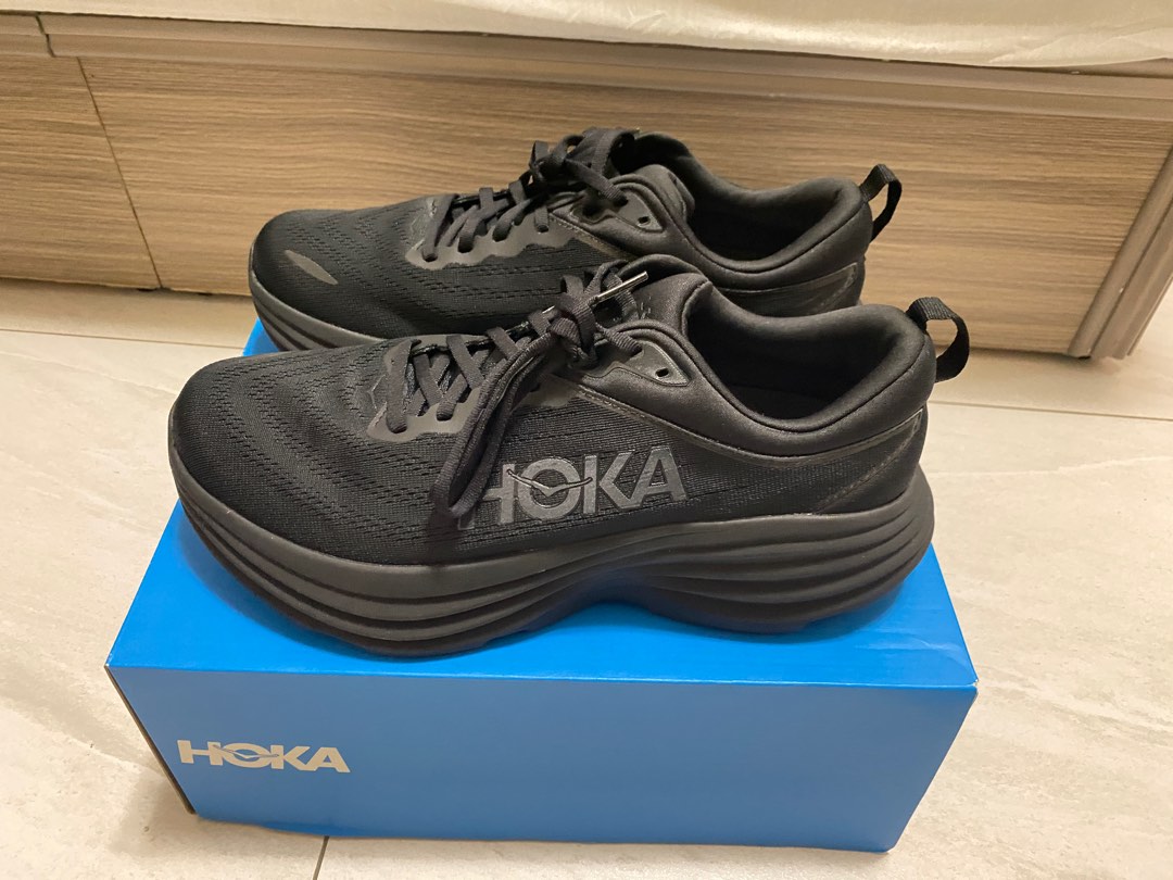 Hoka bondi 8 (全新US10）, 他的時尚, 鞋, 運動鞋在旋轉拍賣