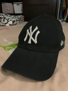 Hatco White NEW YORK YANKEES Fitted Baseball Cap Hat Size 7