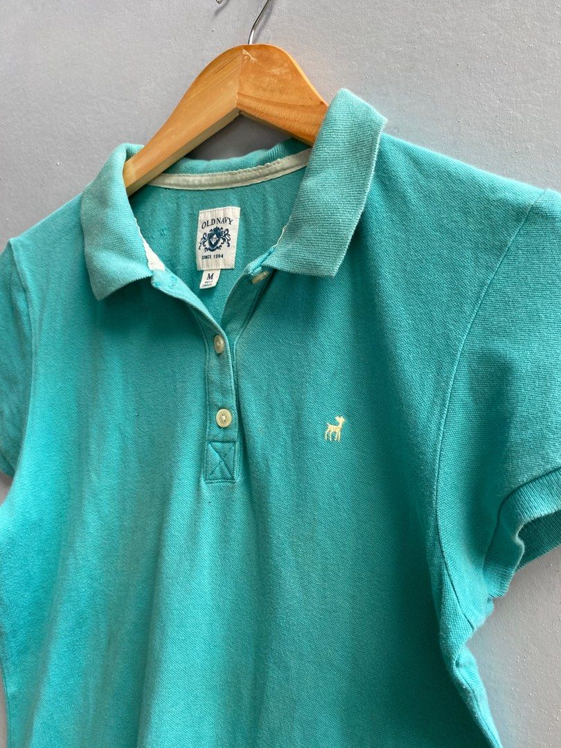 Old navy green polo clearance